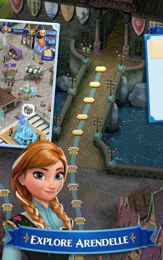 Disney Frozen Free Fall Games screen 4