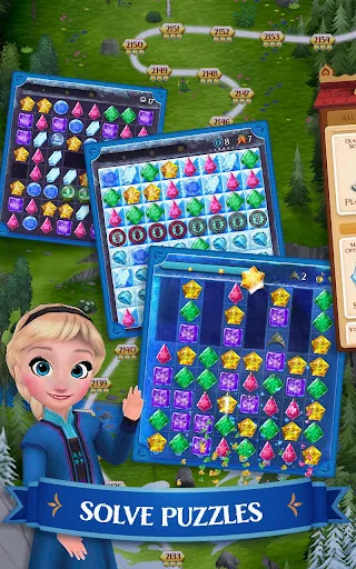 Disney Frozen Free Fall Games screen 3